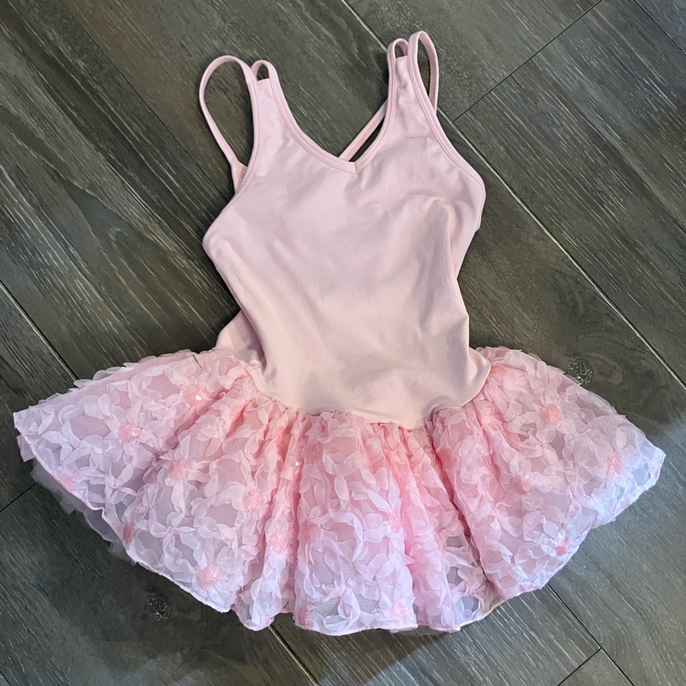 Basic Moves Pink Dance Costume - Size 8/10